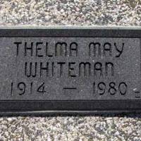 Thelma May WHITEMAN