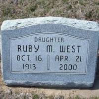 Ruby M WEST