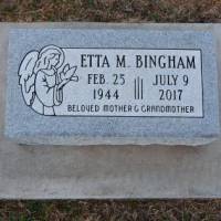 Etta M BINGHAM